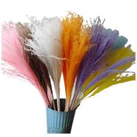 Superbe petite fleur en forme de couronne, en matière végétale naturelle préservée, pour arrangements floraux à la maison, mariages, Pâques