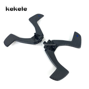 Para <span class=keywords><strong>Dodge</strong></span> Ram, accesorios interiores de coche, paletas de cambio de fibra de carbono mate personalizadas para Ram 1500 3500 2500 - Product Image 2