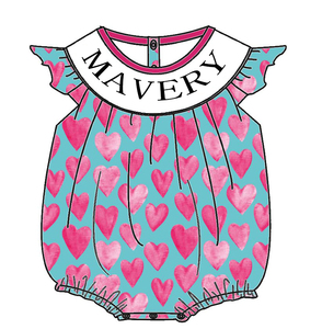 Tutine alla Moda <span class=keywords><strong>per</strong></span> Neonati MAVERY con <span class=keywords><strong>Nome</strong></span> Ricamato a Mano e Motivo Dolce <span class=keywords><strong>per</strong></span> l'Estate, Abbigliamento Casual da Giorno <span class=keywords><strong>per</strong></span> Neonati - Product Image 6