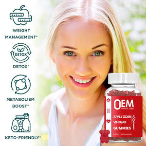 Logo personnalisé bonbons amincissants bonbons gommes de perte de poids soutien de l'énergie supplément de soutien de puissance bonbons gélifiés - Product Image 3