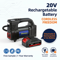 2026 Hot Selling High Quality ABS Material 12V Lithium Battery Air Compressor Portable Tire Inflator CE Certification Emergency