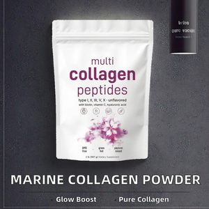 Polvo de Proteína Multicolágeno con Biotina y Vitamina C, Suplementos para Adultos, Productos de Belleza para el Crecimiento del Cabello y la Piel - Product Image 2