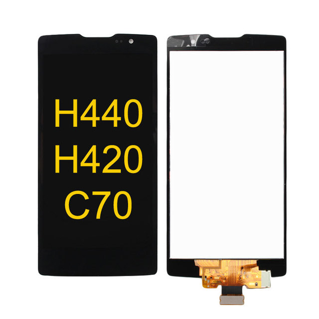 For H440/C70/H420/Spirit Mobile Phone 2.5D TFT LCD Touch Screen Replacement Single Piece Framed Display