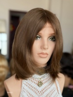 Perruques en cheveux humains SHY Medical 2026, base en soie naturelle, dentelle complète, nœuds invisibles, remplacement capillaire pour femmes, vente en gros