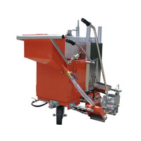 Machine manuelle autopropulsée de marquage routier thermoplastique, à température contrôlable, pour la marquage des parkings