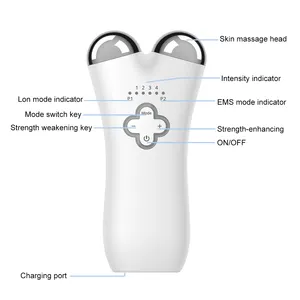 Perawatan Kulit Mengurangi Kerutan Alat Pijat Wajah dan Leher Alat Pijat Kecantikan Wajah Perangkat Pengencang Wajah V Alat Pelatih Wajah Perangkat Pengencang Kulit - Product Image 6