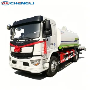 Camión Cisterna de Agua Verde Weichai Power de 14.7m³ para Riego de Carreteras y Paisajes - Product Image 3