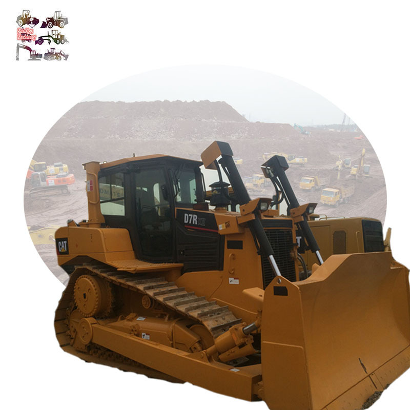 Оригинальный гусеничный бульдозер Caterpillar D7R, модель 2018, 90%, новый гусеничный бульдозер на продажу