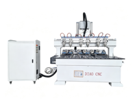 Fresadora CNC 1518 de un eje y seis cilindros planos para mecanizado de granito, jade y obras de arte en madera maciza
