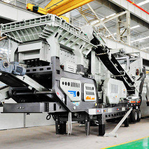 50 đến 100 tấn mỗi giờ Trailer di động máy nghiền đá cho đá granit chất thải - Product Image 4