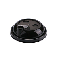 Couvercles de gobelets en plastique PP de 89mm-Couvercle de tasse hémisphère Dôme en PP/couvercle plat