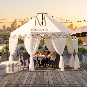 Garden Pavilion, Event <b>Canopy</b>, Catering <b>Tent</b>, Marquee <b>Canopy</b>, Hospitality Pavilion luxury <b>tent</b> - Product Image 3