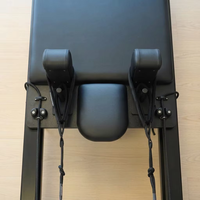 Cama pour Pilates Reformer, Appareil de Pilates Professionnel Reformer, Utilisation en Studio Commercial, Fitness, Gym, Domicile