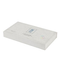 Échantillon Gratuit - Petite Boîte Coulissante Rigide en Carton avec Insert en Mousse, Style Allumette, Logo Estampé à Chaud Doré
