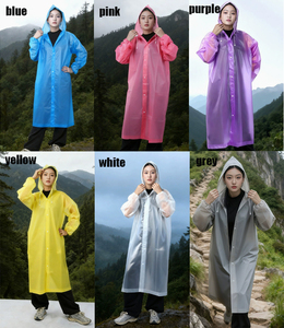 Impermeabile Lungo in EVA Riutilizzabile con Logo Personalizzato, Poncho con Cappuccio per Escursionismo ed Eventi Sportivi - Product Image 2