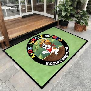 Tappetino Antiscivolo per Esterni, Resistente, in Gomma, Personalizzabile con Logo 3D, Stampa Cane, per Ingresso Casa, Lussuoso - Product Image 1