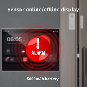 Đầy Đủ Ngày Màn Hình Cuộc Sống Thông Minh Ứng Dụng Điều Khiển Từ Xa Báo Động An Ninh Tuya 2.4G Wifi 4G LTE Cảm Ứng Bảng Điều Chỉnh Không Dây Fsk Hệ Thống Báo Động - Product Image 6