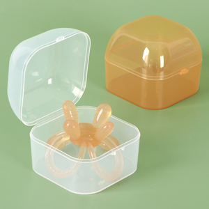Estuche Portátil para Chupetes SUNSHING, Caja de Plástico Transparente para Chupetes, Organizador de Chupetes - Product Image 1