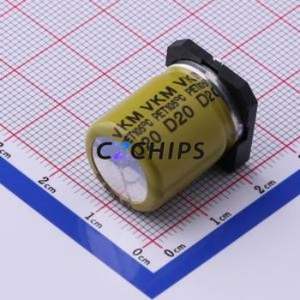 Condensateur électrolytique en aluminium SMD VKMI2101C472MV, SMD, D16xL21mm 4700uF 20% 16V 3.45A-100kHz - Product Image 2