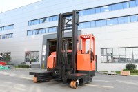 Chariot élévateur électrique 3,5-5 tonnes, chariot à bras articulé multidirectionnel, transpalette omnidirectionnel VNA pour allées étroites, déplaceur latéral hydraulique