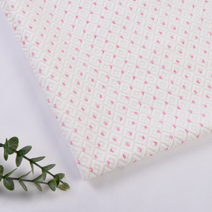 הסיטונאי משקל כבד 380gsm סרוג הדפס לב tc פוליאסטר ספנדקס בד לכה - Product Image 2