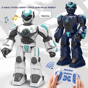 BG1532 <strong>Programming</strong> Machine Model Toy <strong>Remote</strong> <strong>Control</strong> Robot Rechargeable Smart Voice Gesture Induction Children - Product Image 4