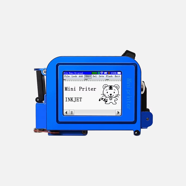 LTPK PC11-PRO Mini Portable Inkjet Printer 12.7mm Handheld Coding Machine for Batch Number Barcode QR Code Expiry Date