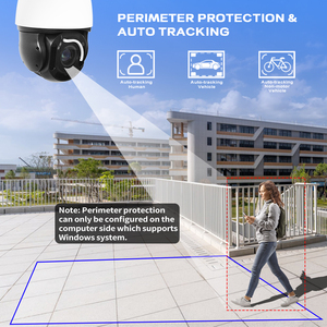 Cámara de Vigilancia Inteligente PTZ para Exteriores, 3MP, <span class=keywords><strong>IP</strong></span>, CCTV, Seguridad, <span class=keywords><strong>Zoom</strong></span> <span class=keywords><strong>20X</strong></span>, Visión Nocturna IR de 80m, Detección de Intrusión - Product Image 5