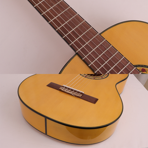 Smiger Nueva Guitarra Clásica de Pícea Maciza de 39 Pulgadas Guitarra Clásica <span class=keywords><strong>Flamenca</strong></span> en Venta - Product Image 4
