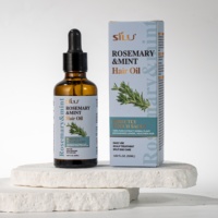 Meilleure Huile Capillaire 100% Pure à Base de Plantes, Traitement Stimulant la Croissance des Cheveux à l'Huile de Romarin