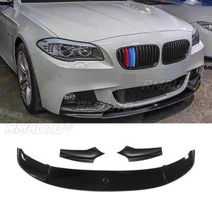 Spoiler de pare-chocs avant, diffuseur, pièce de modification pour BMW Série 5 F10 MT 2011-2016, style MP, protection de pare-chocs. - Product Image 1