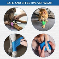 Bande de maintien sportive non tissée de 4,5 m, auto-adhésive, pour le fitness, le football, le soccer, les chaussettes de maintien, les bandes de maintien pour poignets, les supports de genou, les protections de jambes