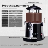 Distributeur de café, lait, vin, thé chaud et machine à chocolat chaud de 5 L/10 L pour usage commercial et domestique en gros