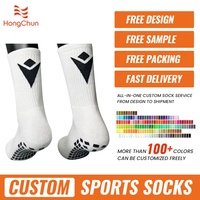 Chaussettes antidérapantes pour hommes, design moderne, vente en gros de chaussettes antibactériennes pour le football, le sport et la cour