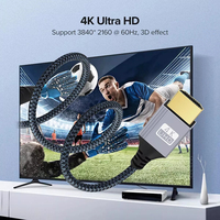 Haute vitesse pour HDMI 2.0 4K 60Hz 1080P câble Coaxial PVC veste tresse HDR pour PS4/PS5 lecteur Blu-ray 1-10m mâle HD moniteur DVD Pl
