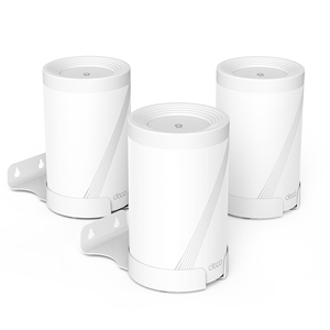 Supporto a Parete in Lega di Alluminio Durevole per TP-Link Deco BE63/BE65/BE67/BE68/HB410/BE10000/BE11000/BE14000 Mesh Wi-Fi 7 Bianco Confezione da 3 - Product Image 1