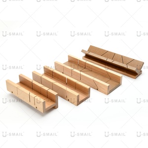 Nouveaux articles en forme de V : Boîte à mortaiser et à onglets en hêtre et MDF, Scie à onglets pour le travail du bois, Outils de menuisier, Outils à mortaiser, Coupe parfaite - Product Image 4