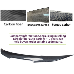 สปอยเลอร์หลังคาร์บอนไฟเบอร์ทรง PSM สำหรับรถยนต์ BMW ซีรีส์ 4 F33 คอนเวอร์ทิเบิล และ M4 F83 ปี 2013-2020 - Product Image 4