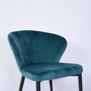 Sedia <span class=keywords><strong>da</strong></span> Pranzo Moderna di Successo, Comoda e di Alta Qualità, Rivestita in Tessuto di Velluto per Arredo <span class=keywords><strong>Cucina</strong></span> in Vendita - Product Image 6