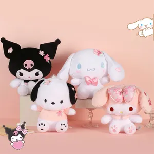 Ruunjoy Sanrioes New Look Plushies Custom OEM High Quality Sakura Sanrioes Stuffed Kuromi Pochacco Cinnamoroll Plush Toys