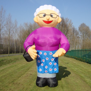 Boneka Tiup Ulang Tahun Karakter Holland Abraham Tinggi 4.5 Meter Bahan Oxford Digital, Laris untuk Acara Promosi - Product Image 2