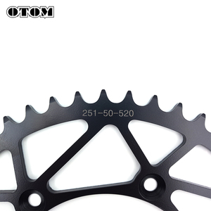OTOM YZ125 YZ250 YZ250F YZ450F Dirt Bike moto ruota posteriore 520 50T per <span class=keywords><strong>YAMAHA</strong></span> YZ <span class=keywords><strong>125</strong></span> YZF 250 450 <span class=keywords><strong>WR</strong></span> 250F 450F - Product Image 6