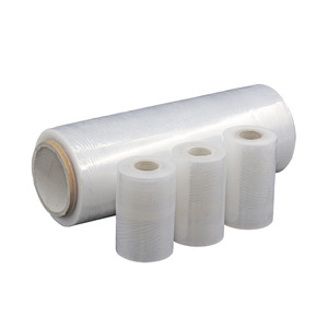 Quanjing Packaging PE Stretch Film 5cm 6cm Transparent Elastic Industrial Food Packaging Film for <b>Boxes</b> Sealing - Product Image 1
