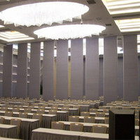 Parois mobiles à cadre en aluminium à livraison rapide, solution tout-en-un pour salles de banquet et de mariage