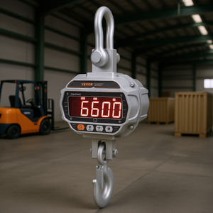 Báscula Digital Vevor de 6600 Libras/3000 Kg, Carcasa de Aluminio Fundido, Pantalla LED, Báscula Industrial de Alta Resistencia - Product Image 2