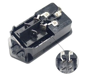 Conector Macho C20 de 250V 20A Negro con Montaje de Tornillo para Interruptor UPS - Product Image 5