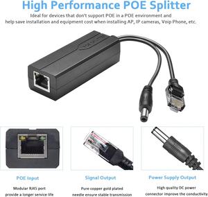 High End Preço De Fábrica Industrial Poe Injector Splitter Melhor Qualidade Interruptores De Rede - Product Image 6