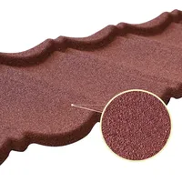 Tuile de toiture en pierre de 0,2 mm pour les propriétés nigérianes, aspect premium, plusieurs couleurs