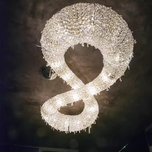 Lámpara de Araña de Cristal Egipcio Importada de Italia, Luces de Diseño para Sala de Estar, Restaurante, Vestíbulo de Hotel, Villa Milán, Iluminación Colgante - Product Image 4