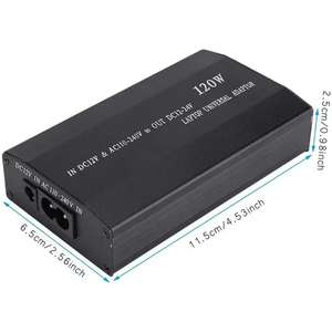 ที่ชาร์จแบตในรถยนต์แล็ปท็อปอเนกประสงค์ขนาด120วัตต์ตัวแปลง <span class=keywords><strong>AC</strong></span> USB สายไฟแรงดันไฟฟ้าอัตโนมัติ8หัว - Product Image 6